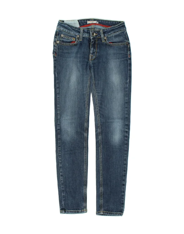 LIU JO Womens Slim Jeans W27 L29 Blue Cotton