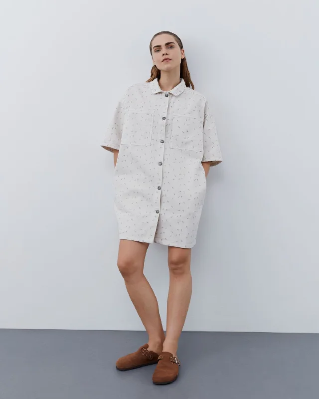JOSEPHINESW DRESS - White Alyssum