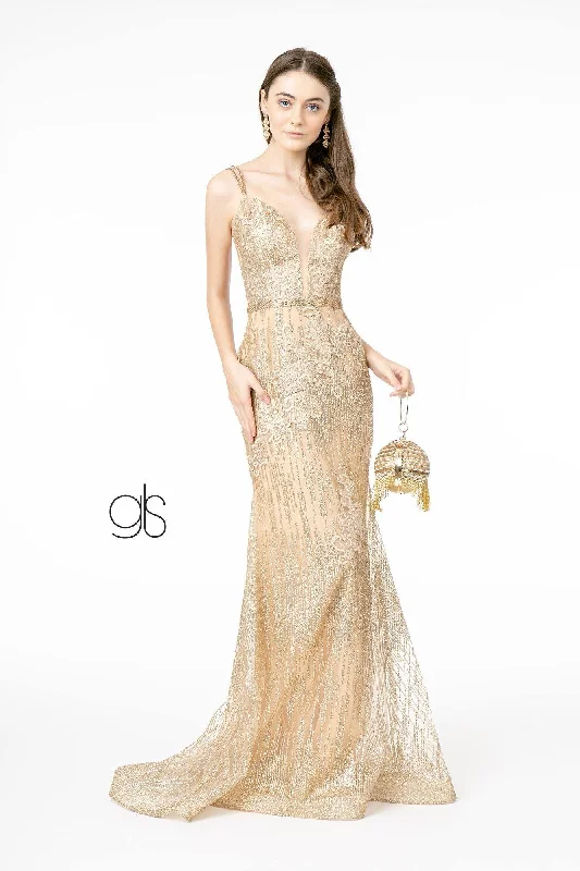 Mermaid Long Prom Dress Jeweled Evening Gown Sale Cotton party dresses