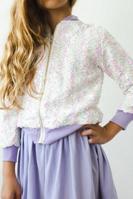 Unicorn Flip Sequin Jacket Women's edgy jackets