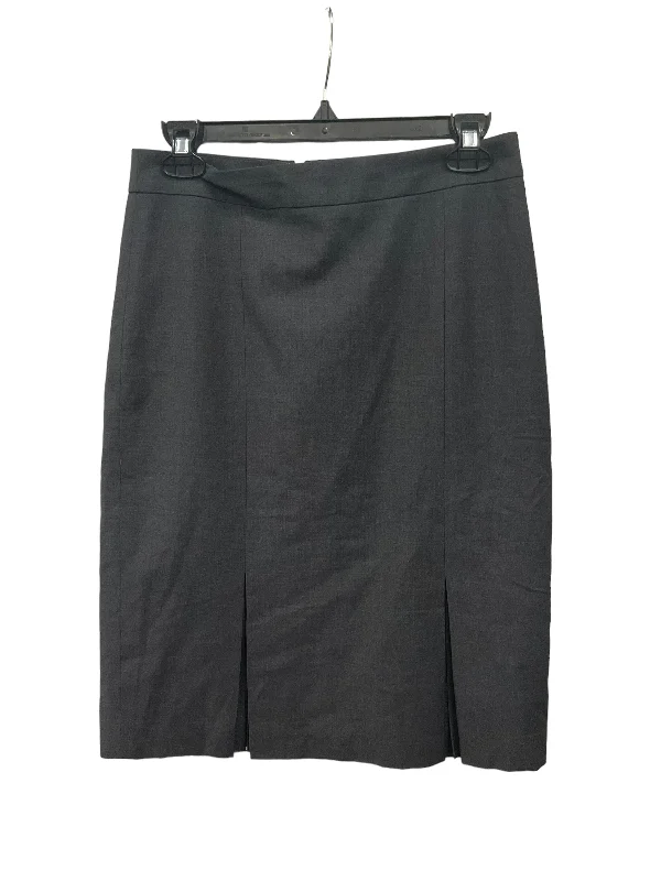 Skirt Midi By Ann Taylor In Grey, Size: S Midi Skirt Dress