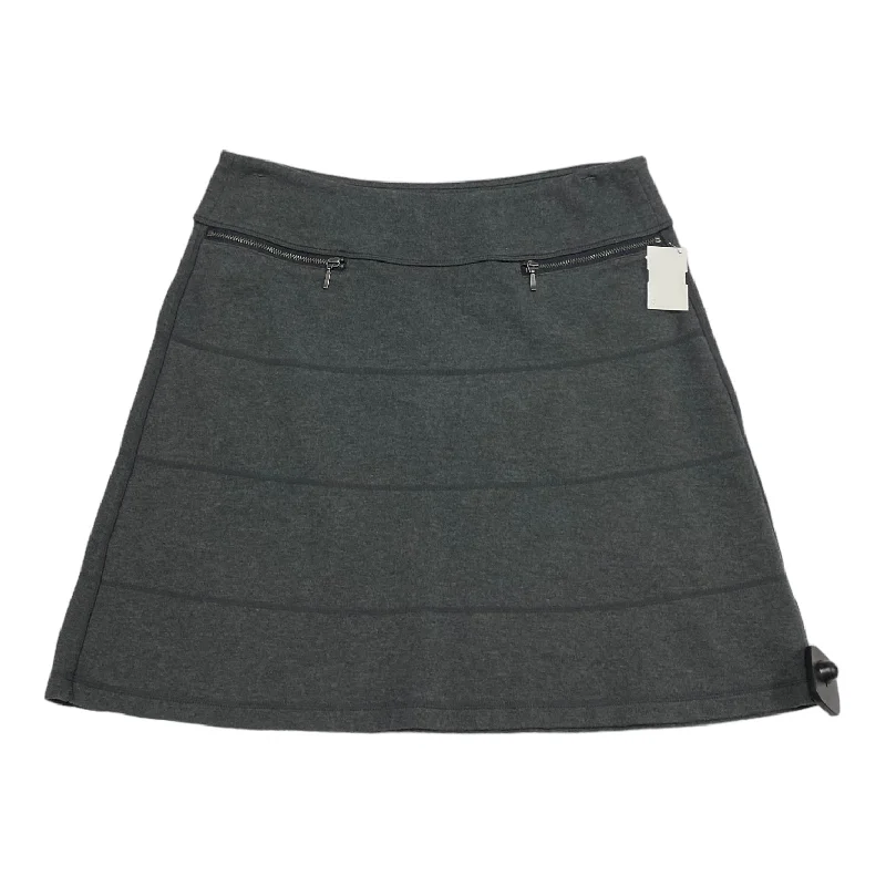 Skirt Midi By Athleta In Grey, Size: M Floral A-line Skirt