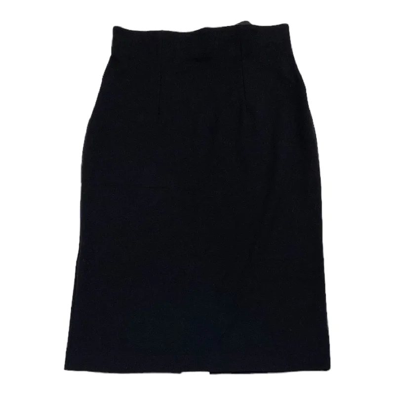 Skirt Midi By Hanky Panky In Black, Size: M Ribbed Midi Skirt