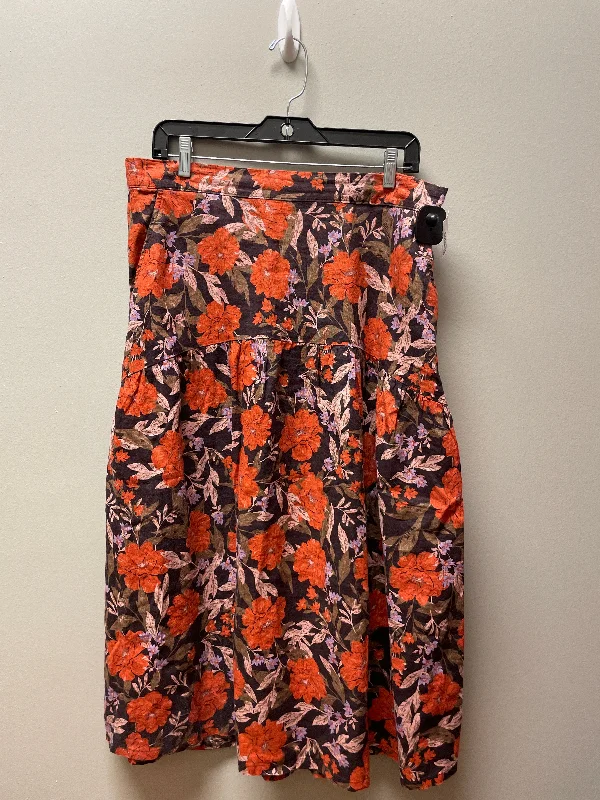 Skirt Midi By Haute Hippie In Multi-colored, Size: 16 Knit Midi Skirt