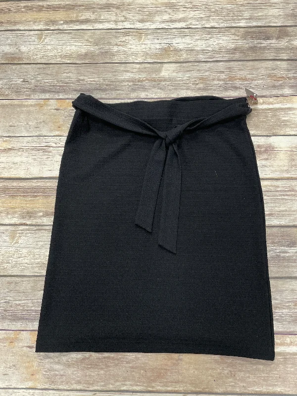 Skirt Midi By Loft In Black, Size: L Midi Skirt Style