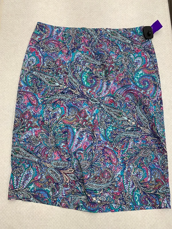 Skirt Midi By Talbots O In Multi-colored, Size: 12 Formal Midi Skirt